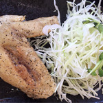 とり安食堂 - 手羽先塩。辛かった(>_<)