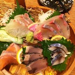 北海道 知床漁場 - お造り5種盛り