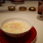 広東料理 センス - タラバ蟹肉あんかけ茶碗蒸し 燕の巣添え