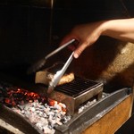 TACUBO - 薪焼き　近接撮影