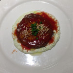 墨繪 - 牛ロースのカルパッチョ〜まわりのタルタルと合わせて食べると美味しい！