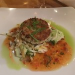Tommy Bahama Restaurant, Bar & Store - Coconuts crusted Crab Cake $12.00