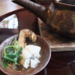 米倉 - 土瓶蒸しの中身（松茸・ハモ・）