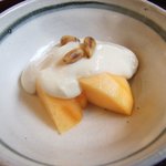 米倉 - 和え物（柿のしらあえ・クコの実）