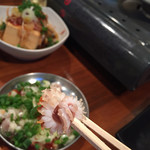 元祖台湾もつ鍋仁 - ウルテ刺し