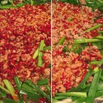 元祖台湾もつ鍋仁 - 左：元祖台湾もつ鍋@鎌仕様
      右：塩台湾もつ鍋     …出来上がり♡