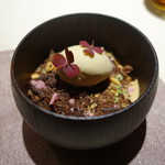 イレテテュヌフワ - 2016.10 はちみつのアイス、これにハニートリュフをたっぷり♪