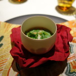 イレテテュヌフワ - 2016.10 熊野地鶏のコンソメスープ、松茸