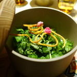 イレテテュヌフワ - 2016.10 色々な葉野菜と古代米のサラダ