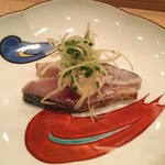 鮨　仙八 - 鯖の味噌漬け、ゴマソース