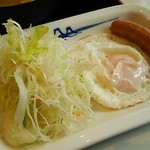 Matsuya Tokushima Ekimae Ten - ソーセージエッグ定食400円