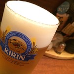Motsuyaki To Teru Densuke - 生ビール