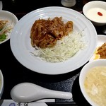 健康中華 青蓮 - 豚肉の生姜焼ランチ