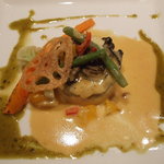 ル・ヨシマサ - １１月の今月の一品・牡蠣のガレット仕立て