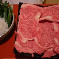 三嶋亭 本店 - 私にはこのくらいのさしで十分。