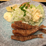 食堂 松月 - メヒカリ竜田揚