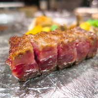 鉄板焼 石垣島きたうち牧場 銀座店 - 石垣島きたうちプレミアムビーフ〜琥珀〜