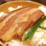 烈志笑魚油 麺香房 三く - 