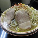 Ramengenkinominamoto - ラーメン＋ニンニク＋トウガラシ＋ヤサイマシ