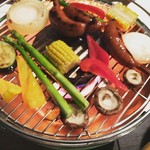 バーベキューテラス　「アブレイズ」 - 焼いている