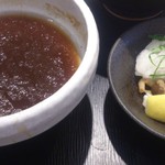 煮干し中華そば一燈 - 秋刀魚とポルチーニ香る淡麗つけ麺