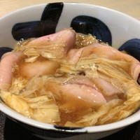 瓢嘻 六本木店 - ふわふわとろとろ　ローストポークと生湯葉　挽きたて山椒餡かけごはん