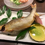 小川の魚 - 