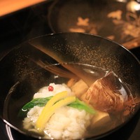 日本料理 銭屋 - 鱧と松茸