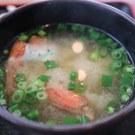Jiza Kana Koubou - 味噌汁は海老頭がたっぷり