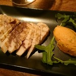 トラットリアチッチョ - カジキマグロとパプリカの冷製ムース