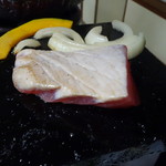 万清楼 - まぐろ石焼き③