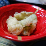 万清楼 - 錦秋新丈　鱧　（万願寺ししとう、山椒塩）