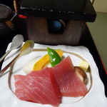 万清楼 - まぐろ石焼き①