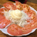 和食処 大川 - トマトスライス 300円