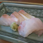 米倉 - 16.6月  造り  石鯛炙り  恵比須鯛