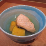 米倉 - 16.6月  時知らず  南瓜生麩  翡翠茄子