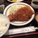 西麻布 三河屋 - 三河屋(とんかつ定食)
