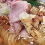 ボニートスープヌードルライク - 鰹と松茸の塩らぁめん（2016年10月数日限定）