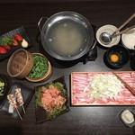 和食居酒屋 ミツル - しゃぶしゃぶ食べ放題コース