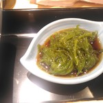 銀座 すが家 - めかぶ