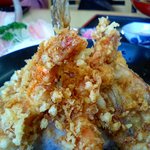 Shinkaigyoryouriuoshigeshokudou - 天丼②