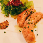 モンテ・ビアンコ - 自家製生ソーセージ(サルシッチャ) 550円