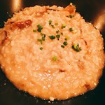 完熟トマトと自家製リコッタチーズのカプレーゼ 550円