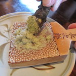 花野そば - 生わさび（いい香り）