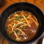 釜飯と串焼き 麻鳥 - お味噌汁