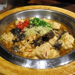 蓮香 - 鴨血巴（カモの血もち米豆腐煮込み）