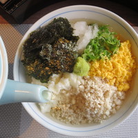 皆美館 - 朝食 出汁を注ぐ