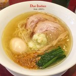 黄金の塩らぁ麺　ドゥエイタリアン - 