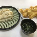 讃岐うどん みさと - とり天ざる( ＾∀＾)500円