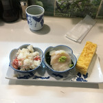 佐平 - 先付け三点盛り